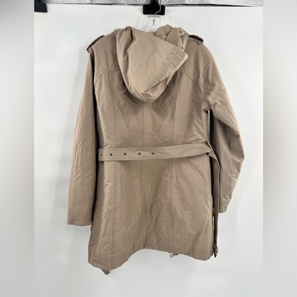 Pendleton brown trench belted coat size M - Picture 7 of 10